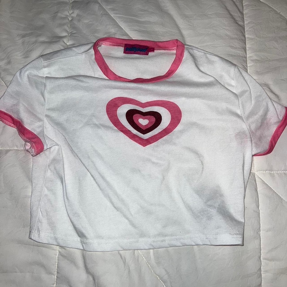 Edikted heart baby tee